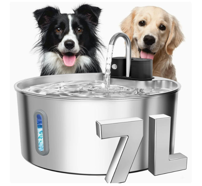 Fontaine d'eau en acier inoxydable USB Smart Pet