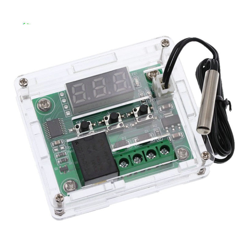 Contrôleur de température haute précision Thermostat numérique Shell Acrylique