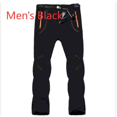 Pantalon de randonnée rembourré en polaire chaud et respirant