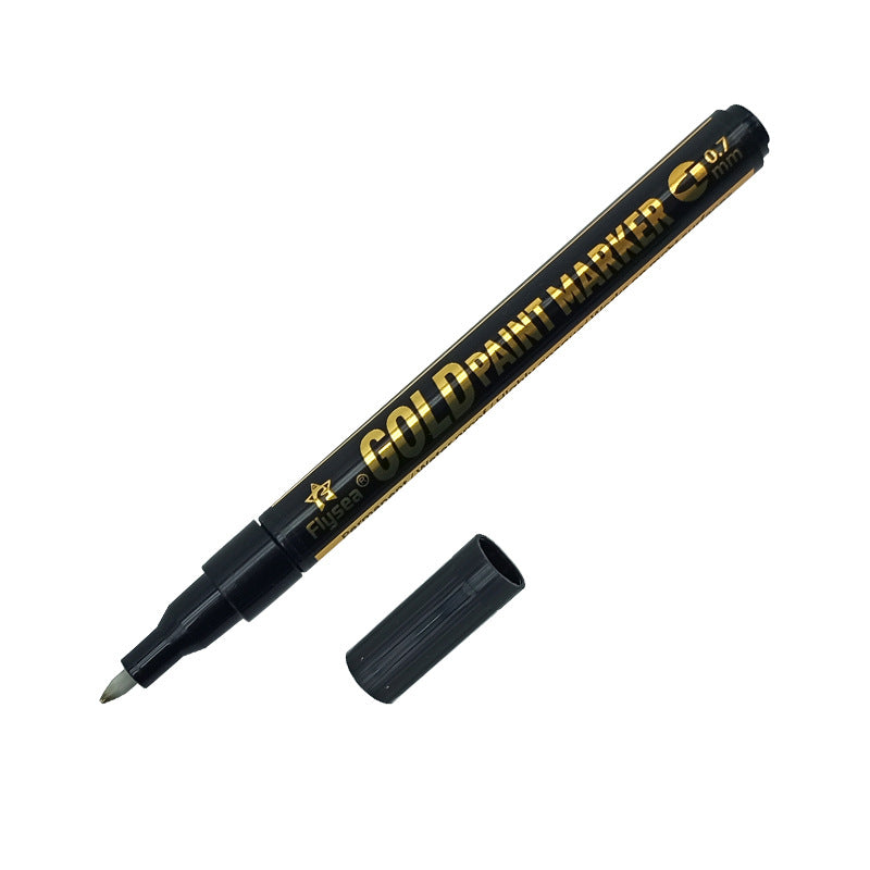 Pen miroir de peinture réfléchissant métal stylo chromé