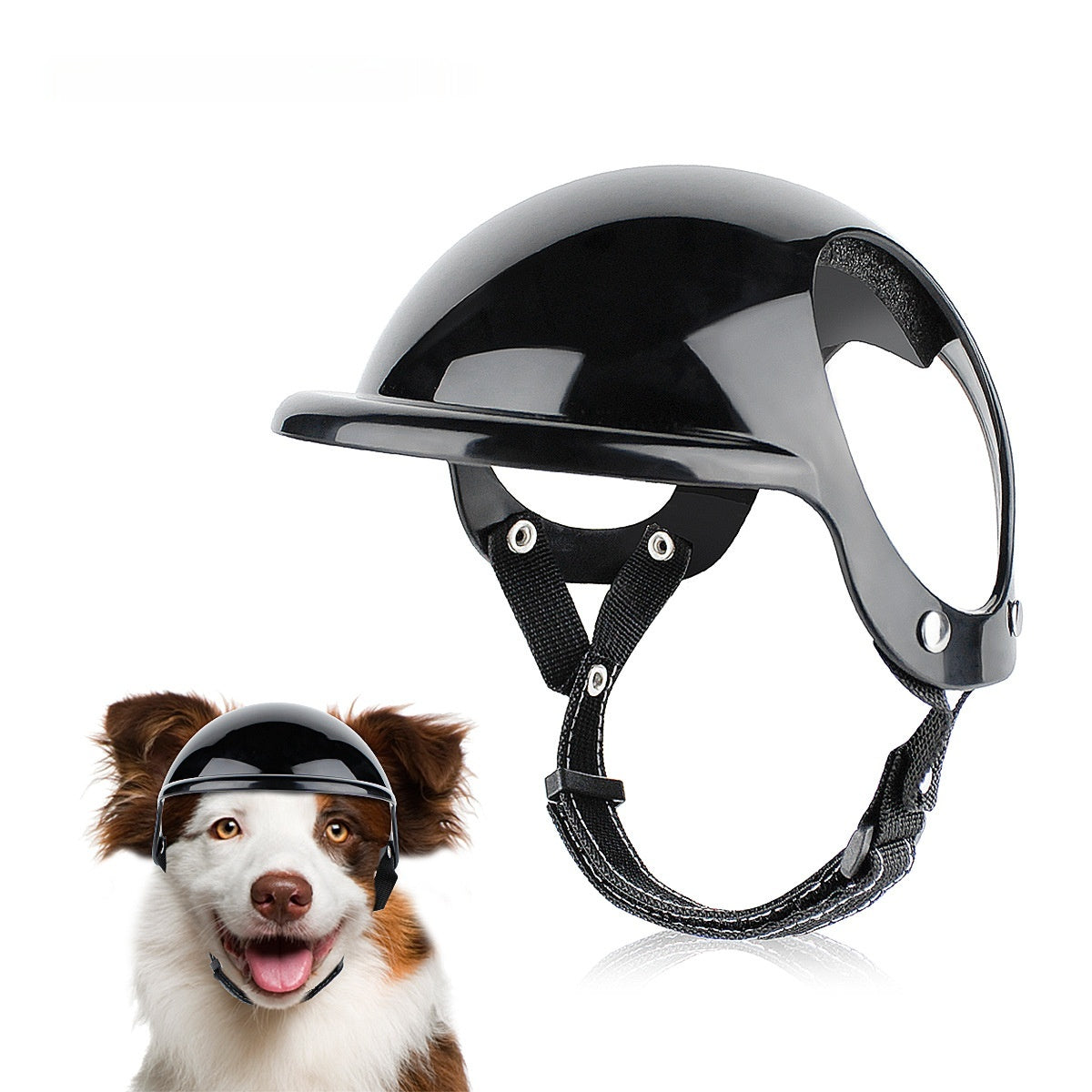 Casque de sécurité de moto de chat de chien Accessoires