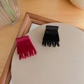 Petite taille Grip Flocing High Ponytail Anti-effondrement Correct Gadget