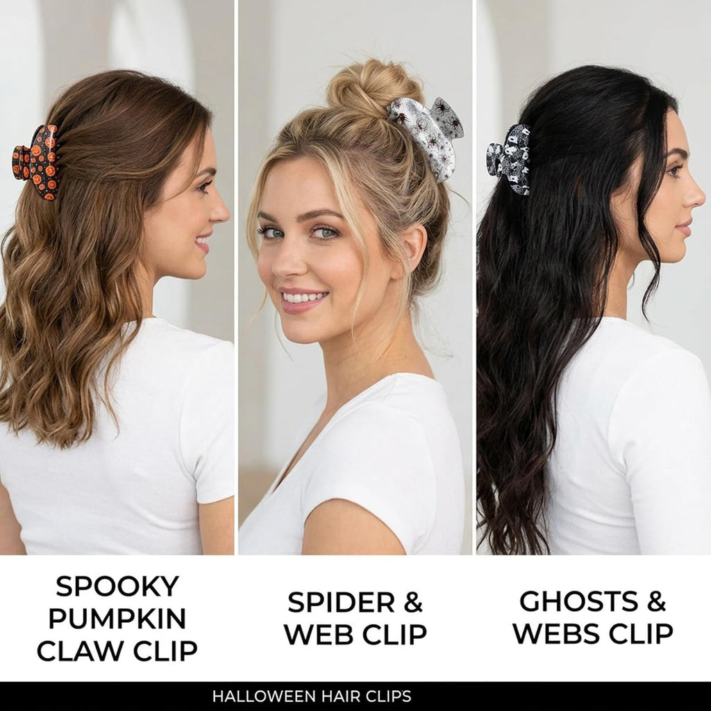 Halloween Empreinte de citrouille Cheveux Accessoire