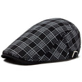 Hommes Plaid Été léger Beret