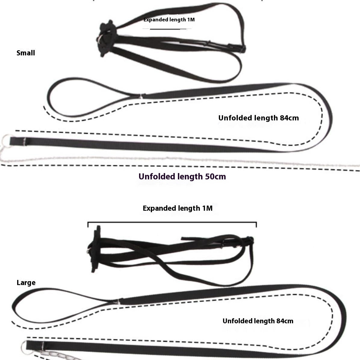 Sangle de traction de la tortue Pet Veste réglable