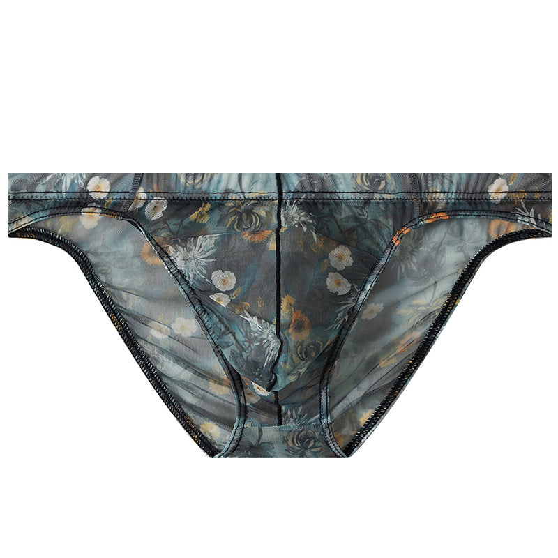 Ice Silk Slip Homme nouveau style Impression personnalisée Respirant