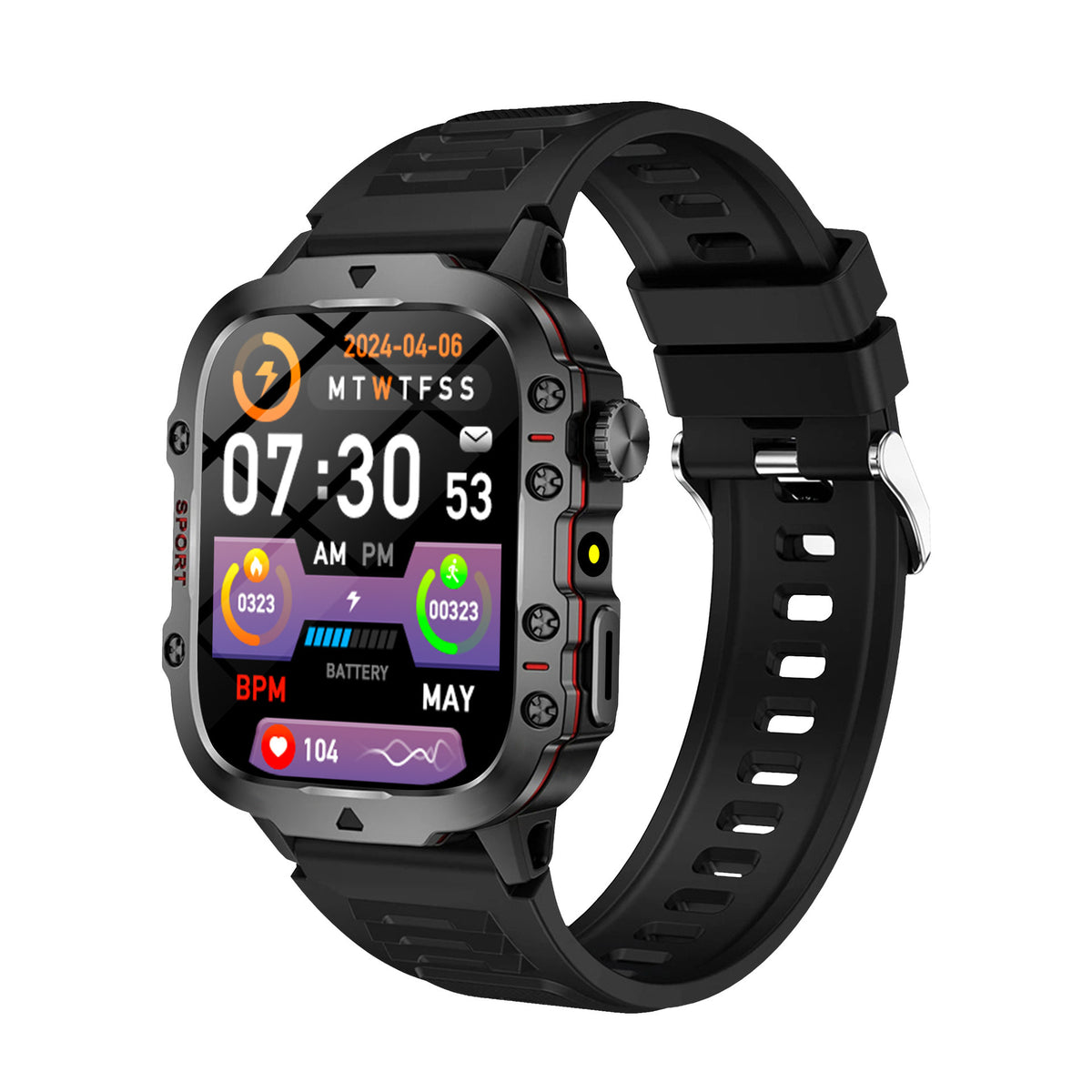 Sport Step Computing Outdoor Large Screen Mountaineering Smart Watch
