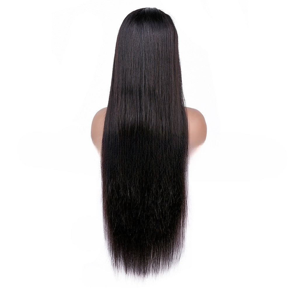 250 Densité SDD Perruque de cheveux humains avec un front de dentelle 13x4