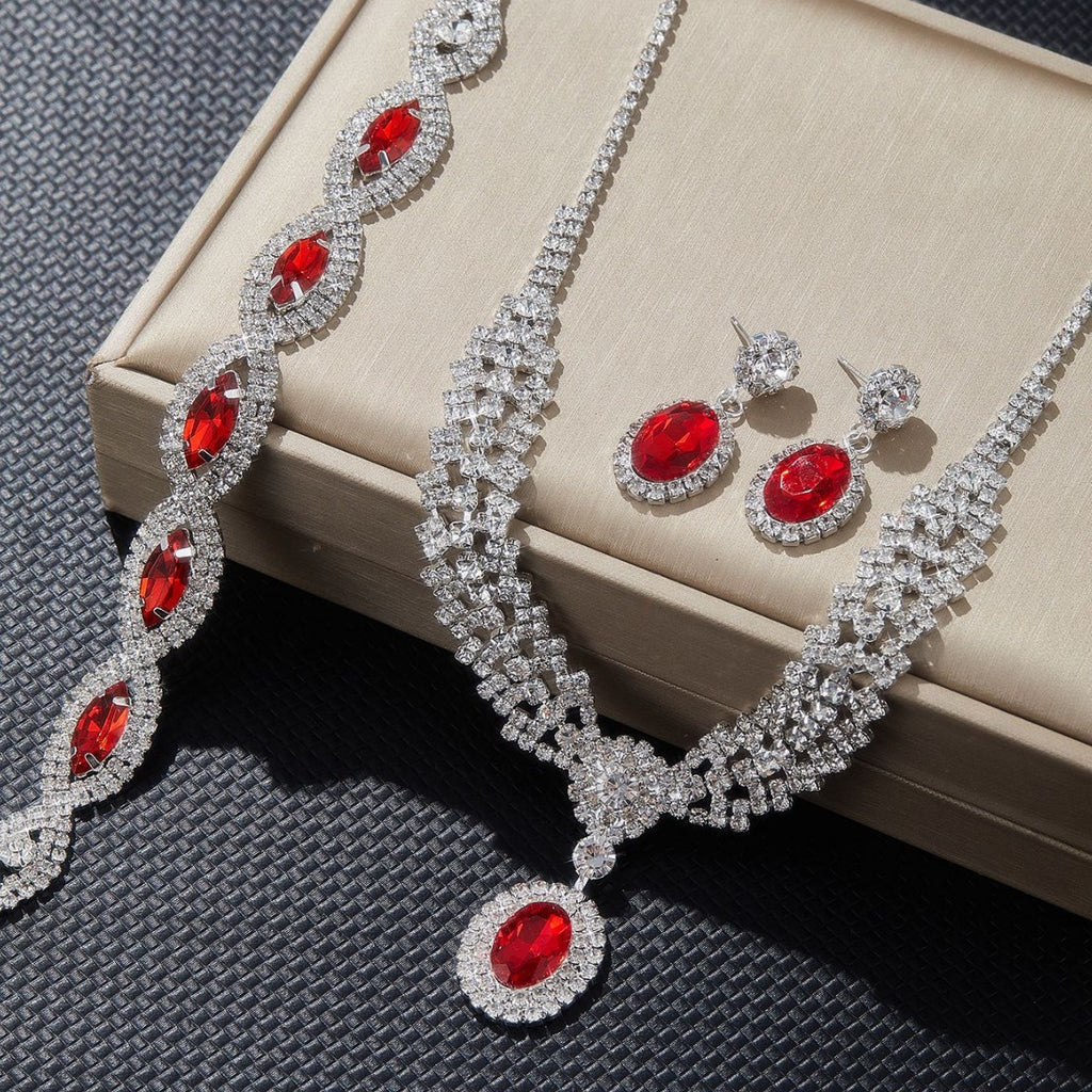 Collier de Sapphire élégant de style européen et américain