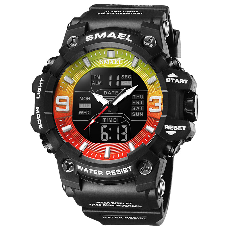 Montre électronique étanche à l'eau de sport