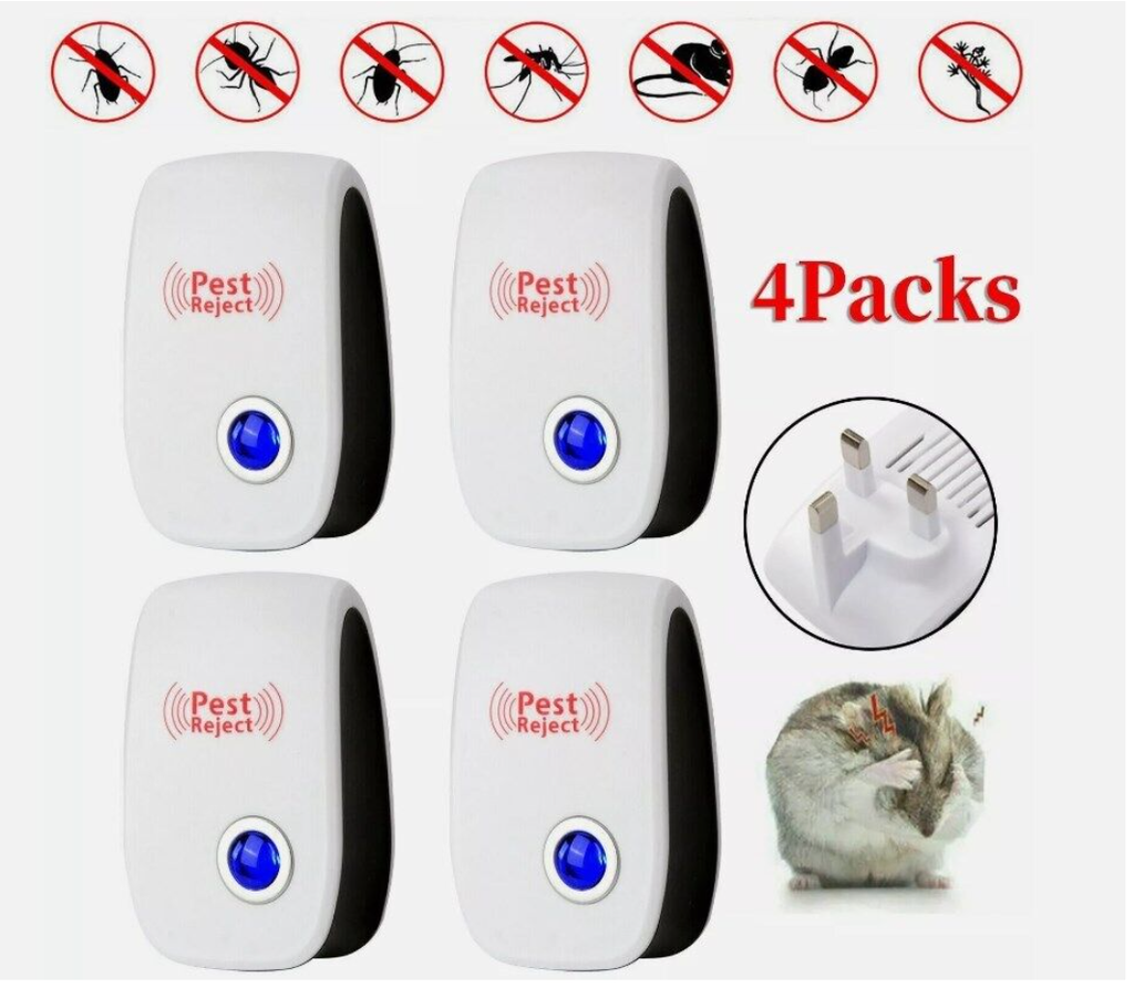 4 pièces d'insectifuge et dispositifs anti-moustiques