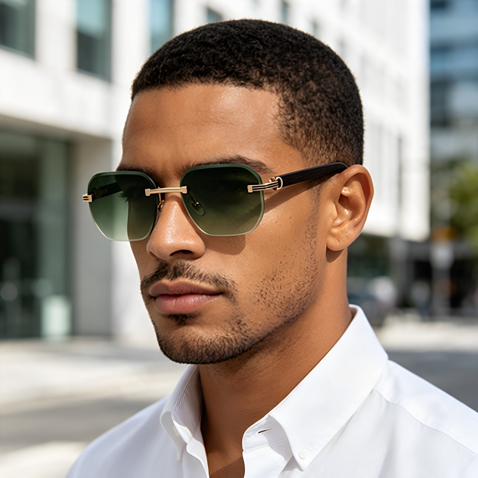Verres sans faille pour hommes