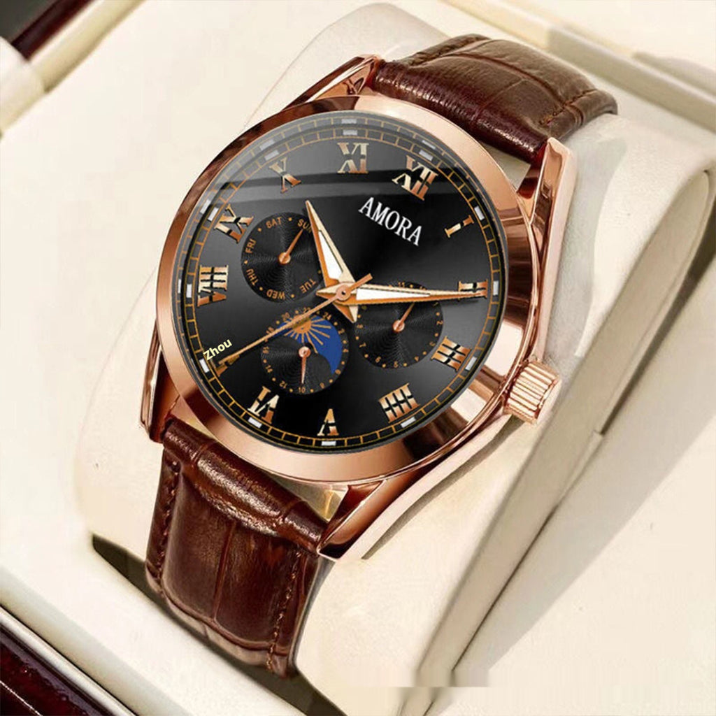 Montre à quartz lumineux non mécanique avec résistance à l'eau