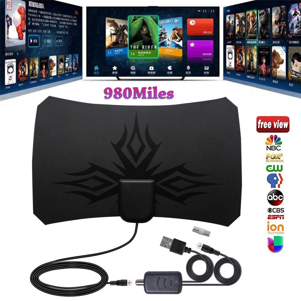 Antenne HDTV irrégulière