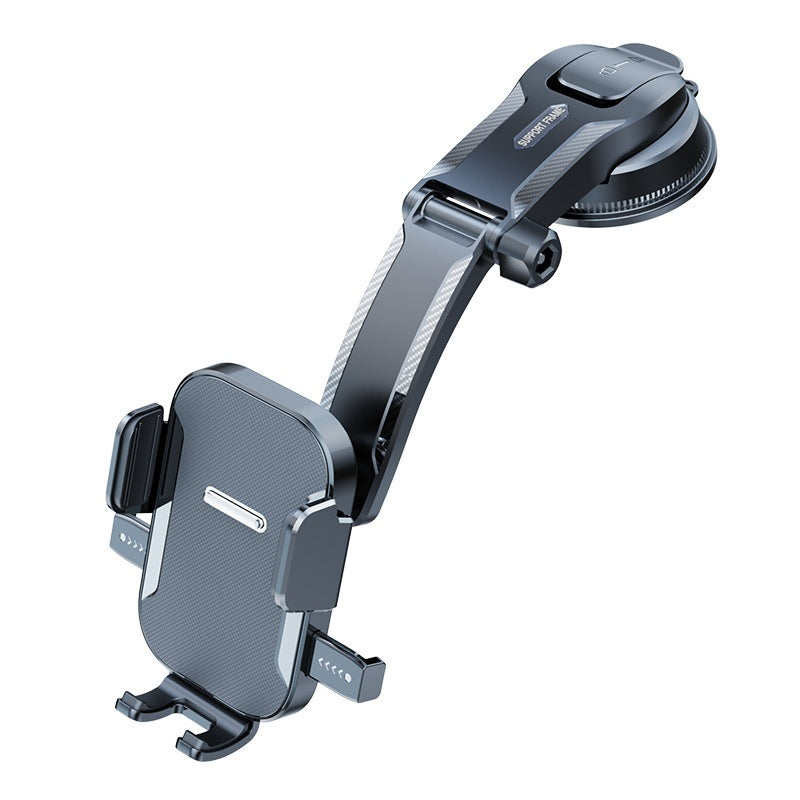 Porte-téléphone à aspiration automatique monté sur une voiture