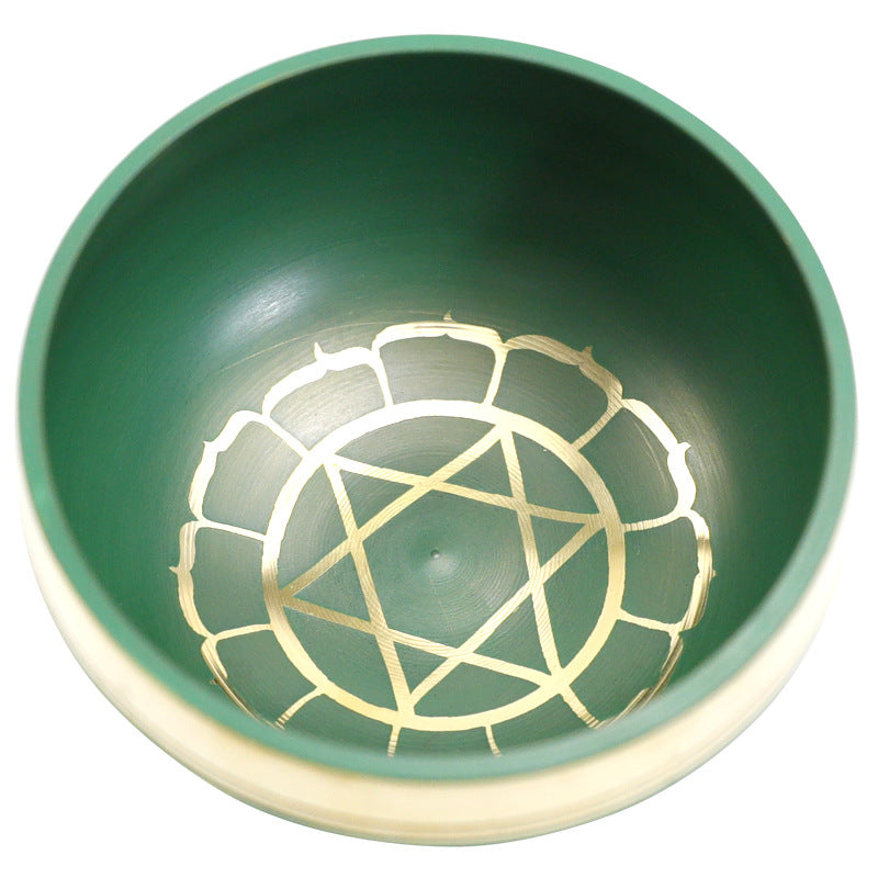 Handmade Colorful Himalaya Bowl Yoga Méditation Musique Instrument de percussion