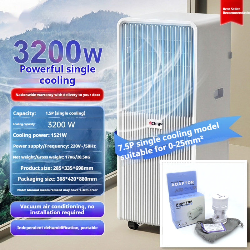 Mini-climatiseur portable double-mode pour la location à domicile