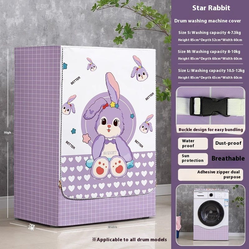 Rouleau Laver la machine Couverture imperméable Couverture solaire Couverture de poussière Protection UV
