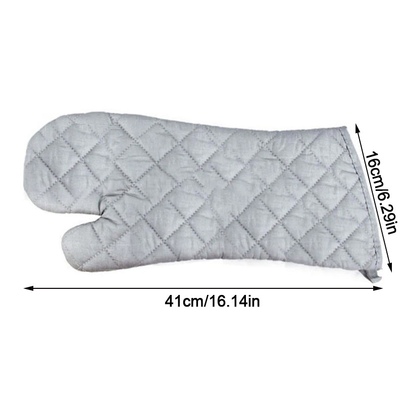1 pièce extra longue four gants de chaleur résistant à la chaleur professionnel four de chaleur