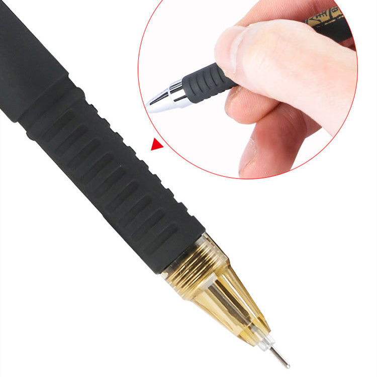 Stylo gel noir de carbone pour étudiants