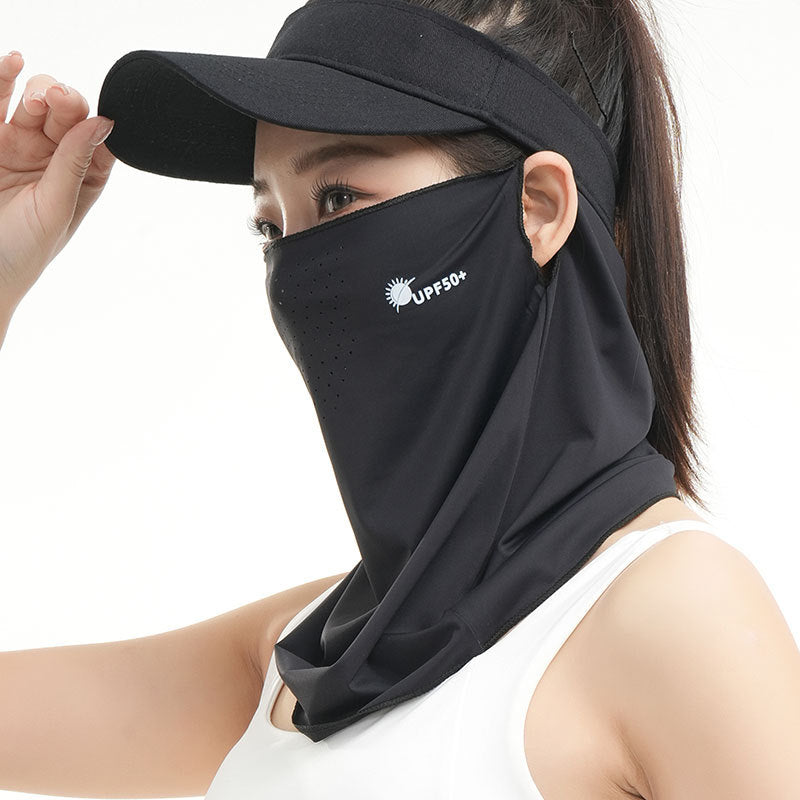 Masque Femme Riding UV Protection Cou Suspension oreille