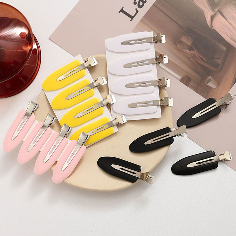 Petite feuille Beceau de canard Clip bricolage sans couture cheveux Clip Matériau fait à la main