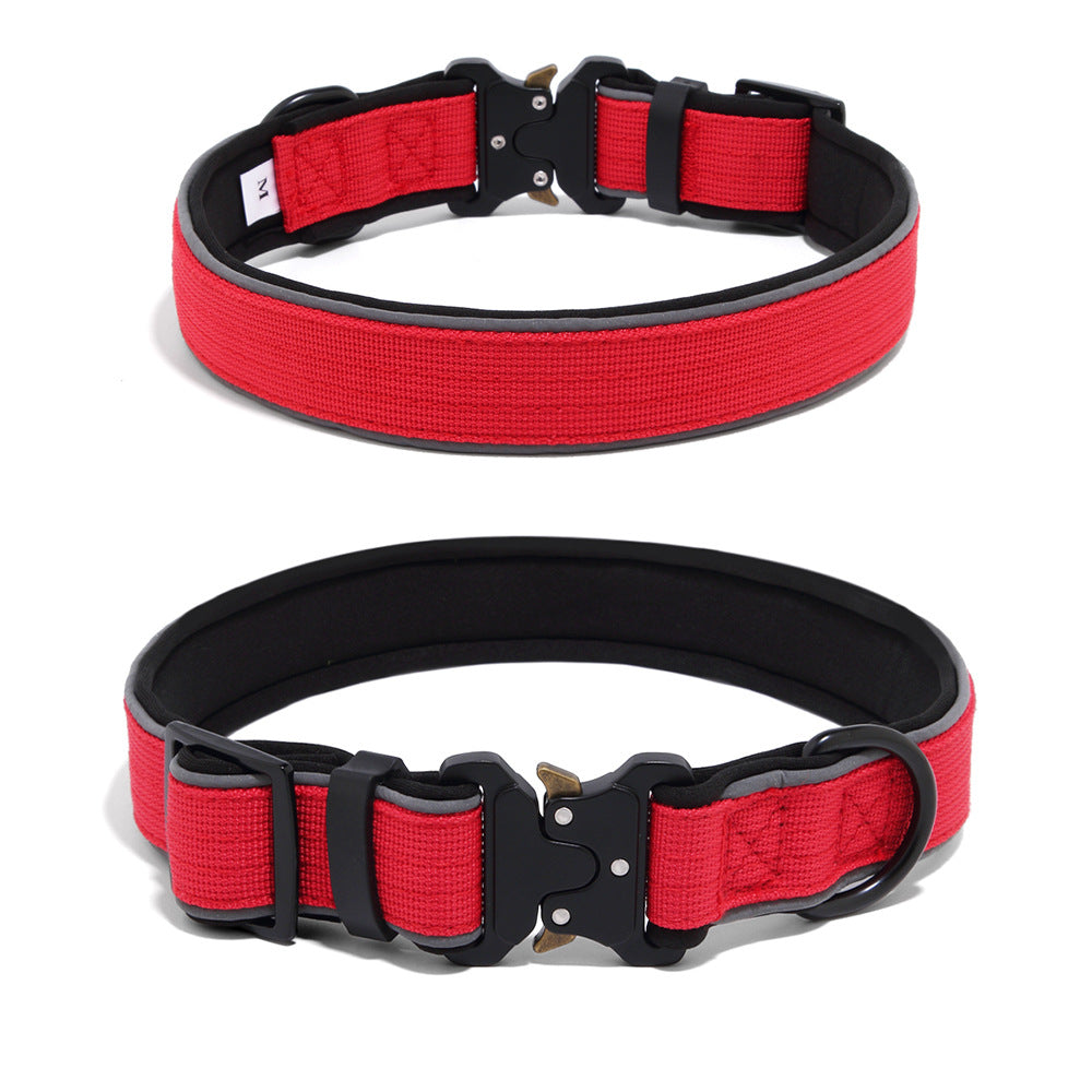 Collier de chien tactiqueHarness réfléchissant réglable