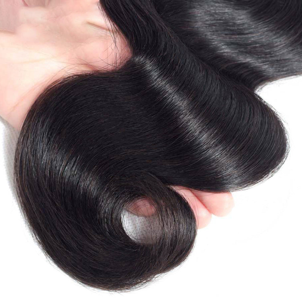 28 30 pouces Vague du corps Ensembles de cheveux humains Véritables cheveux droits