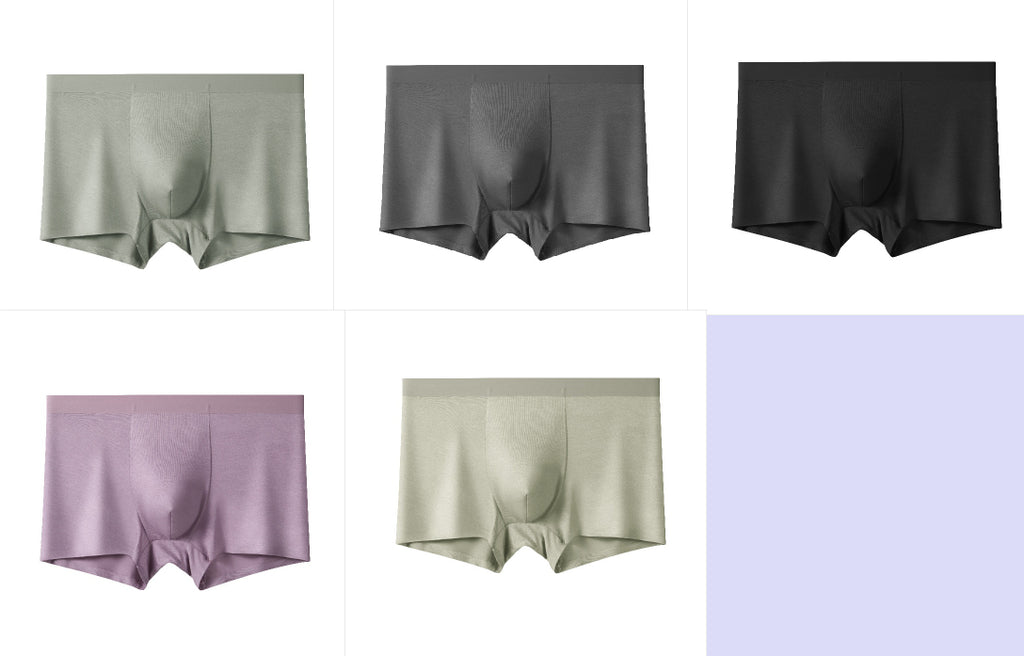 Sous-vêtements pour hommes sans couture en fibre de bambou