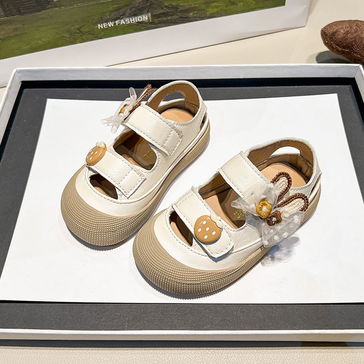 Fille Bébé mignon pendentif Sandales été Princesse des enfants Chaussures Baotou petite fille doux