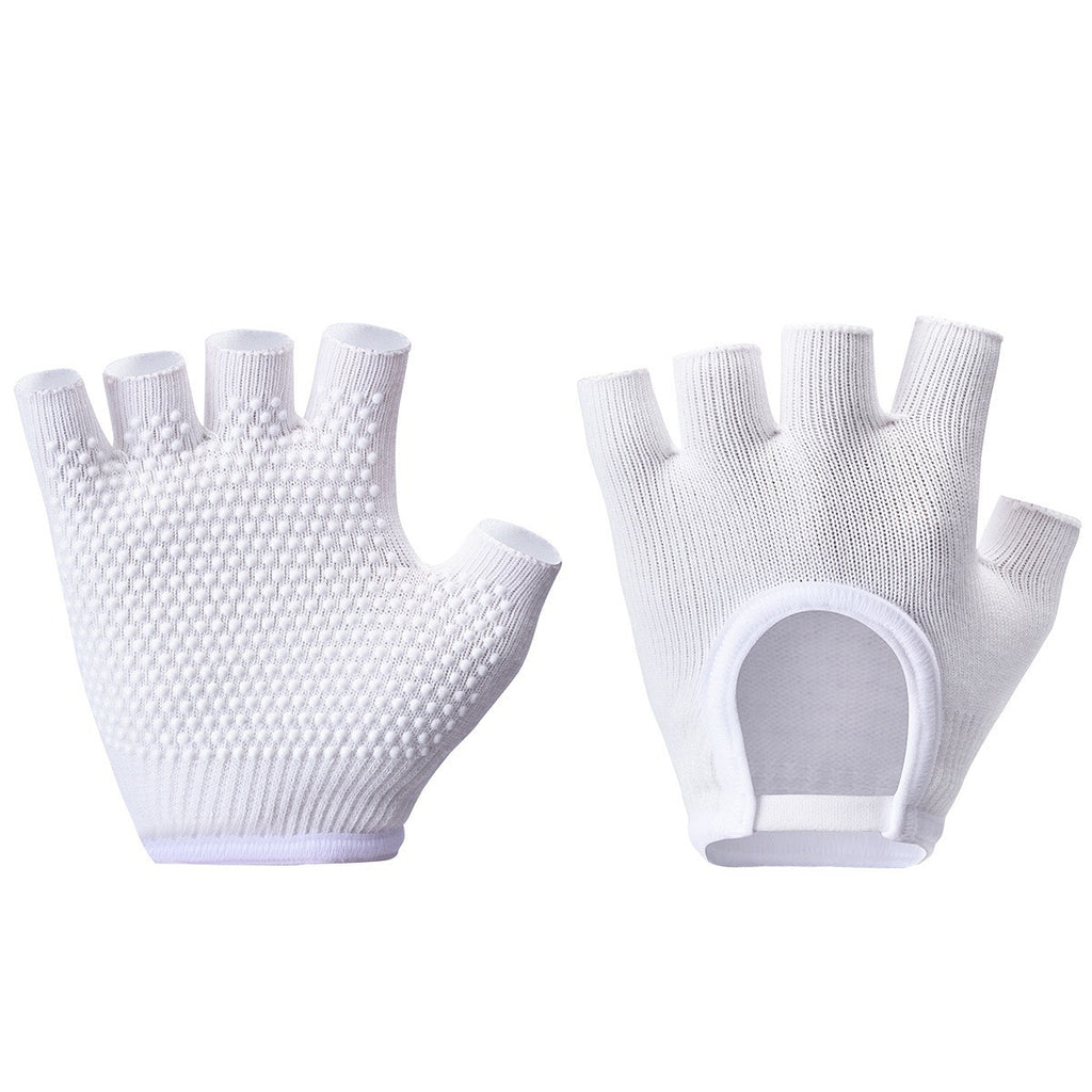 Gants antidérapants de yoga aérien en coton respirant