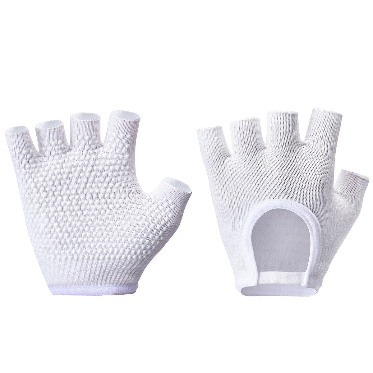 Gants antidérapants de yoga aérien en coton respirant