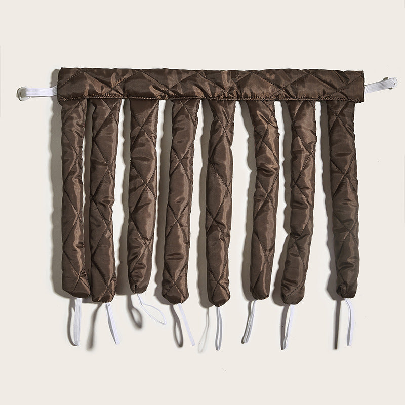 Curlers Curling Rod Ribbon Headband Silhouette Rollers Bricolage Hairstyle Outils pour femmes
