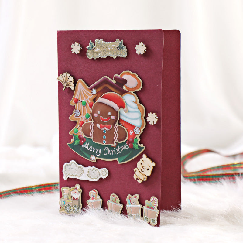 Bricolage Carte de voeux Noël Creative Handmade Mignon