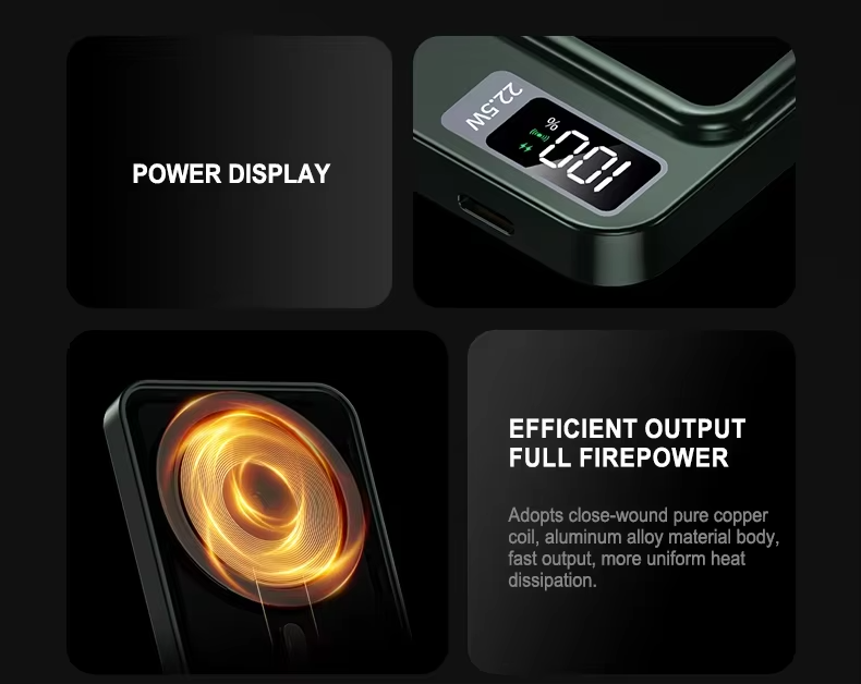 10 000 Mah Magnetische Kabellose Powerbank