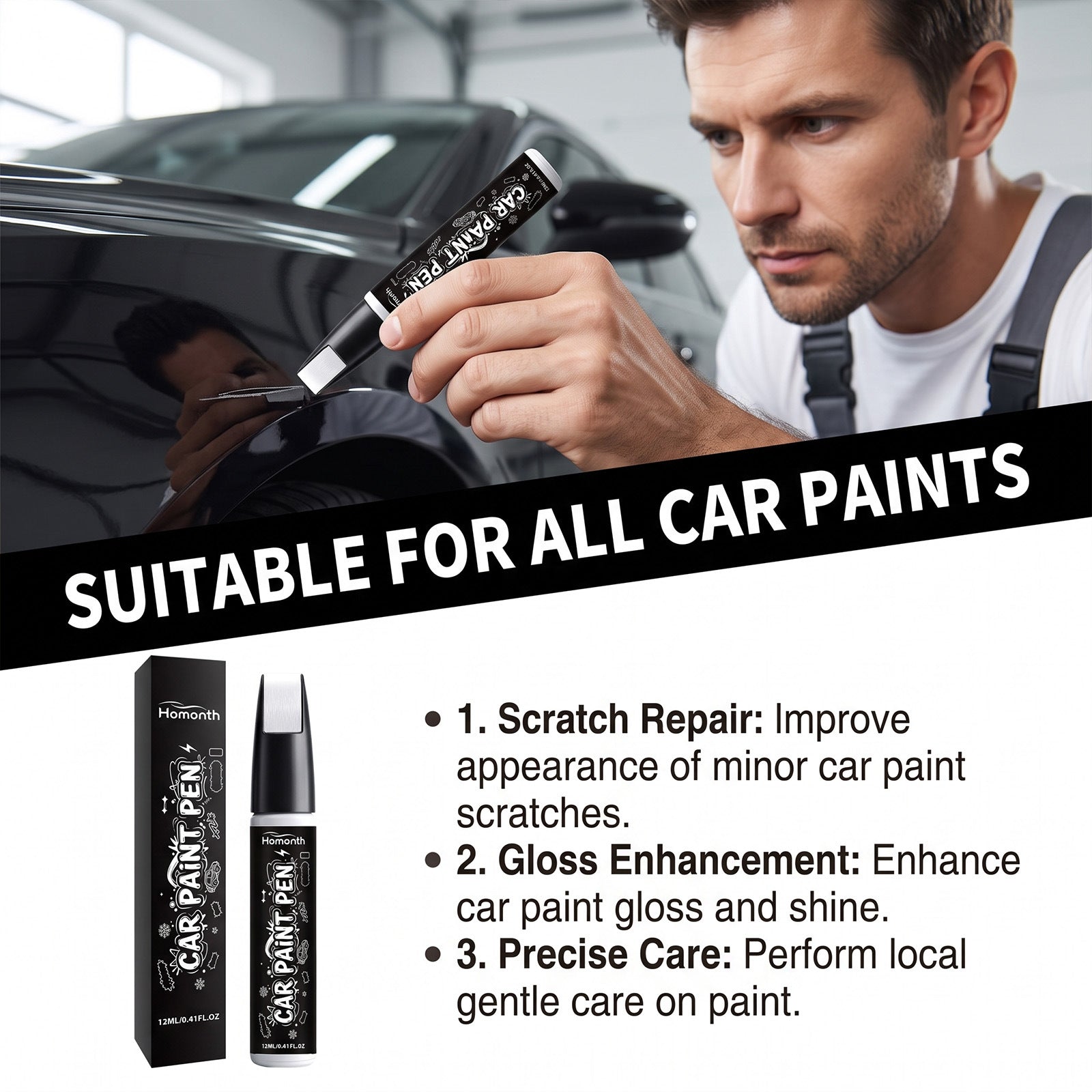 Stylo de peinture automobile