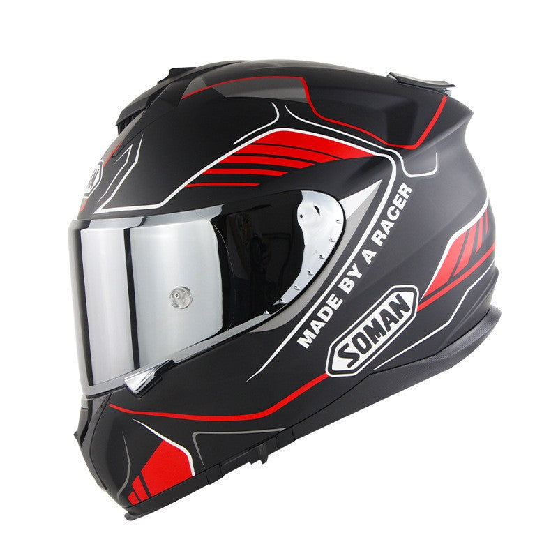 Casque de moto Full Face Riding Double Lens Casque de moto Full Cover