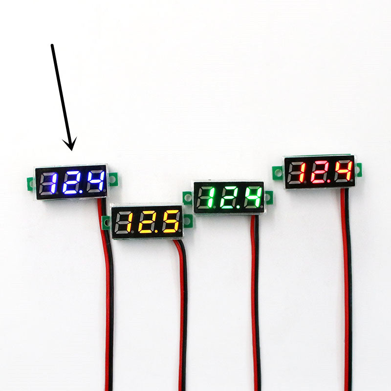 0.28 pouce Ultra petite afficheur numérique à courant continu réglable