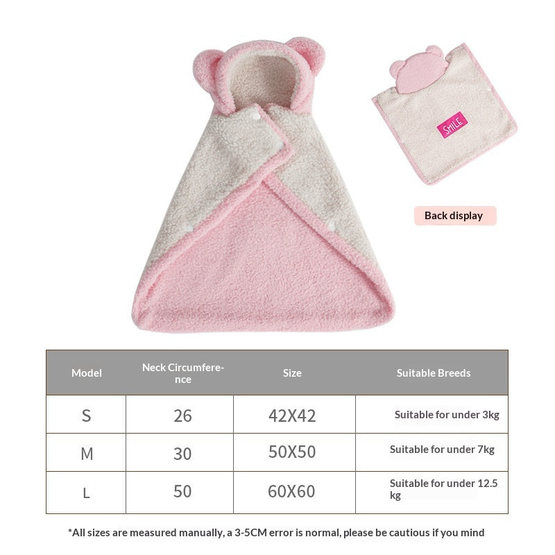 Couverture pour animaux de compagnie, vêtements pour chiens, tenue d'hiver pour chiens de petite et moyenne taille