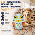 Lent Feeder Dog Bowl & Lick Mat