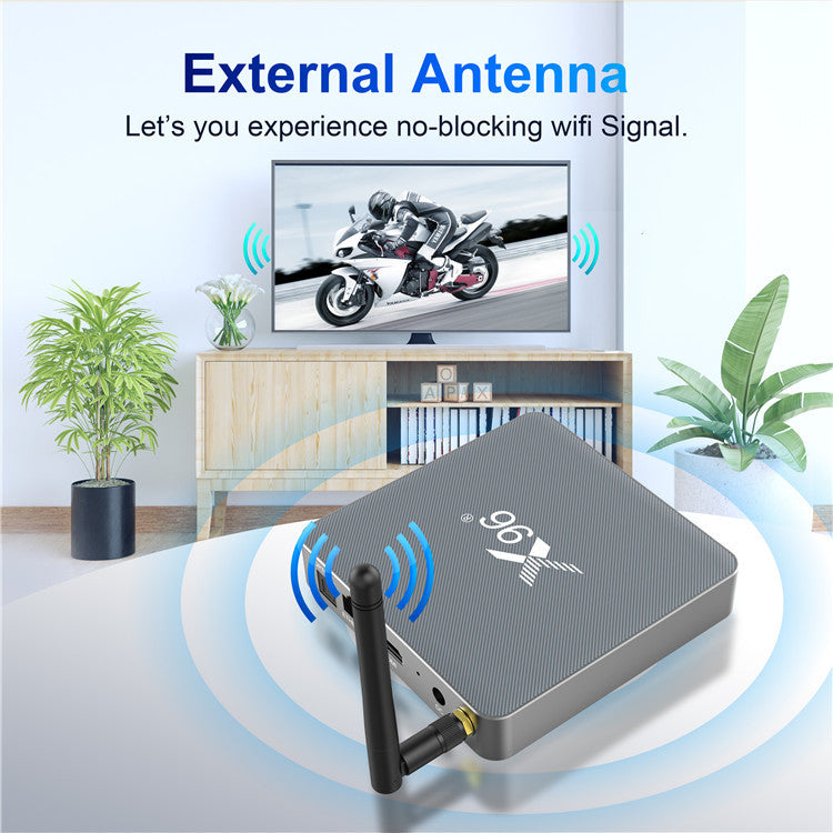 Smart Voice Set-top Box Double bande WiFi Bluetooth