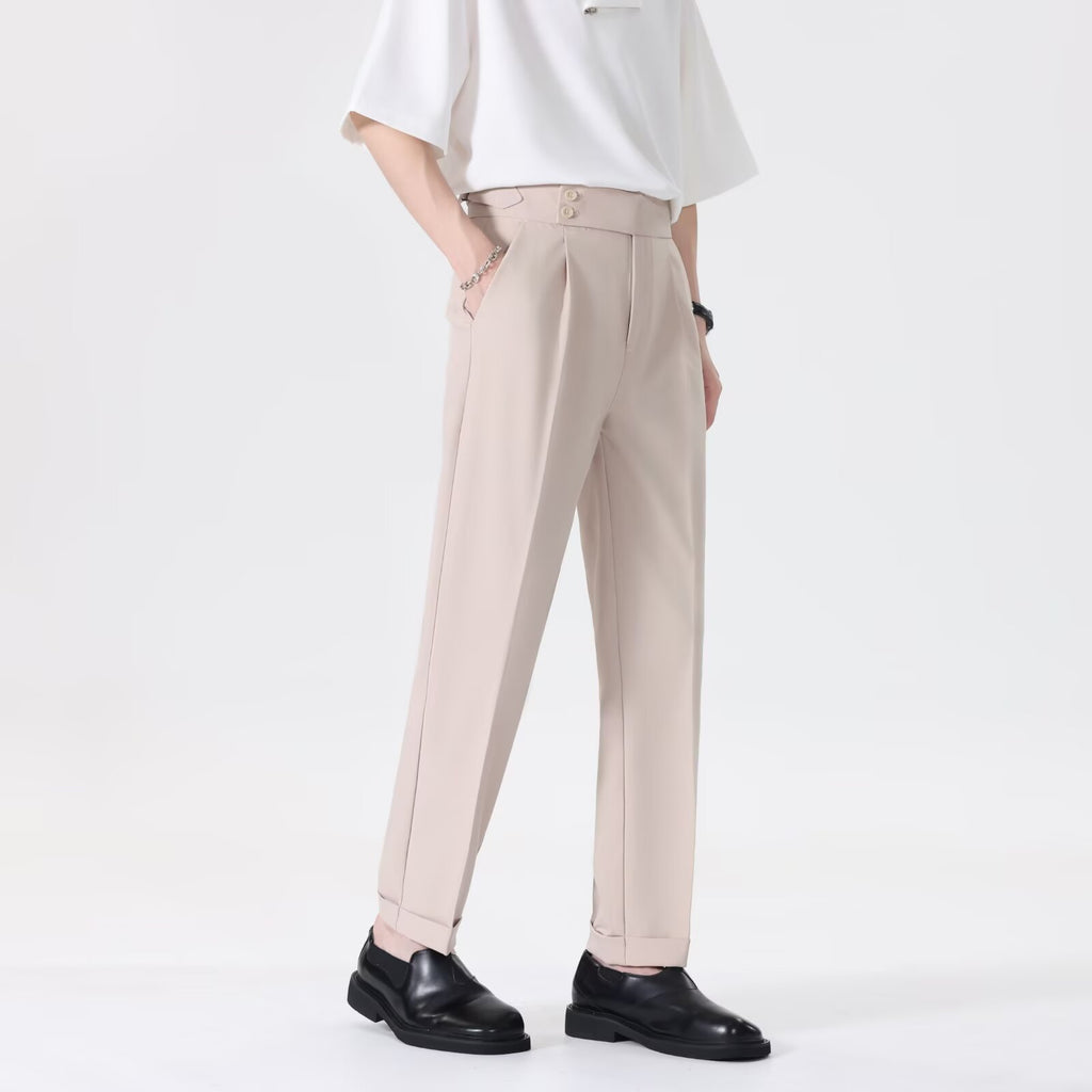 Pantalons de costume drapés Pantalons pour hommes