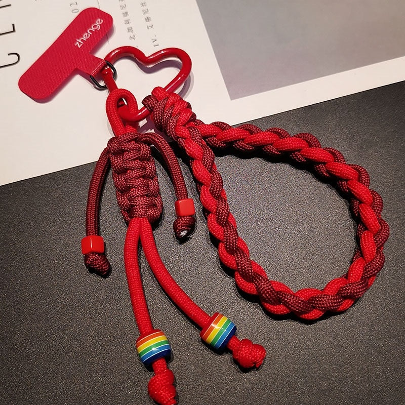 Solidly Woven Friendship Knot Voyage en plein air Téléphone Lanyard
