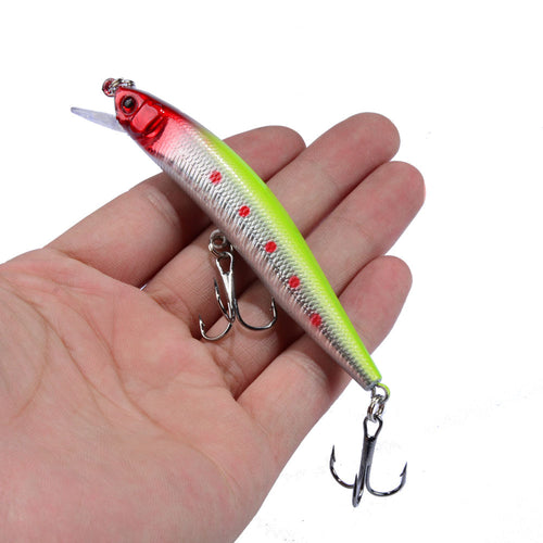 10 Colors Minnow Bait Plastic Bionic Lure Fake Bait
