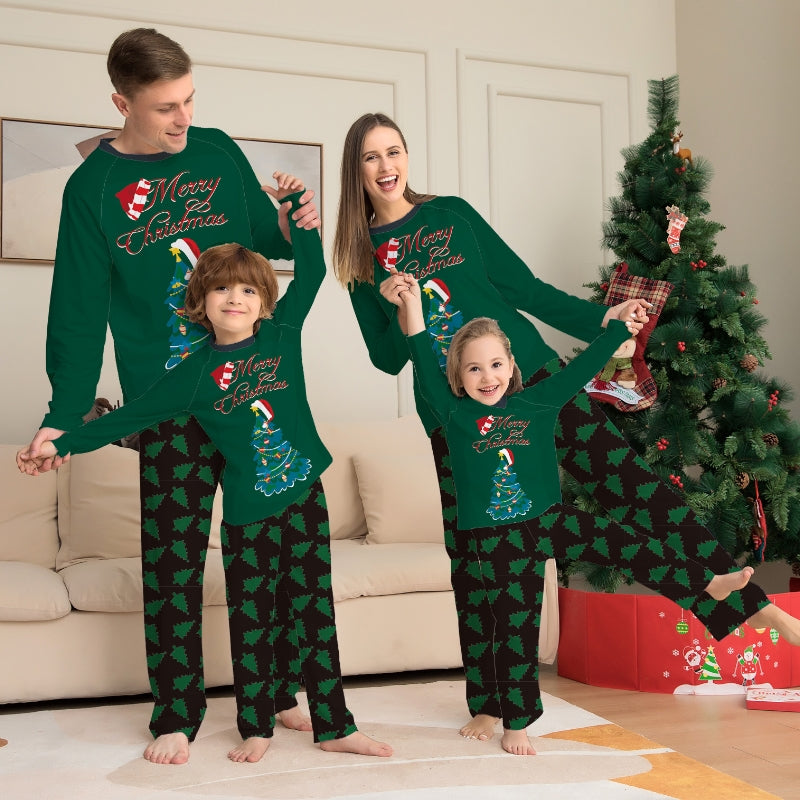 Maillot de Noël à manches longues Pajamas