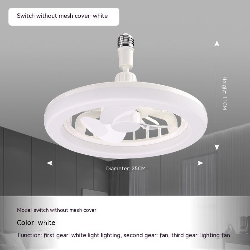 Télécommande E27 Vis réglable chambre à coucher aromathérapie Petit ventilateur lampe