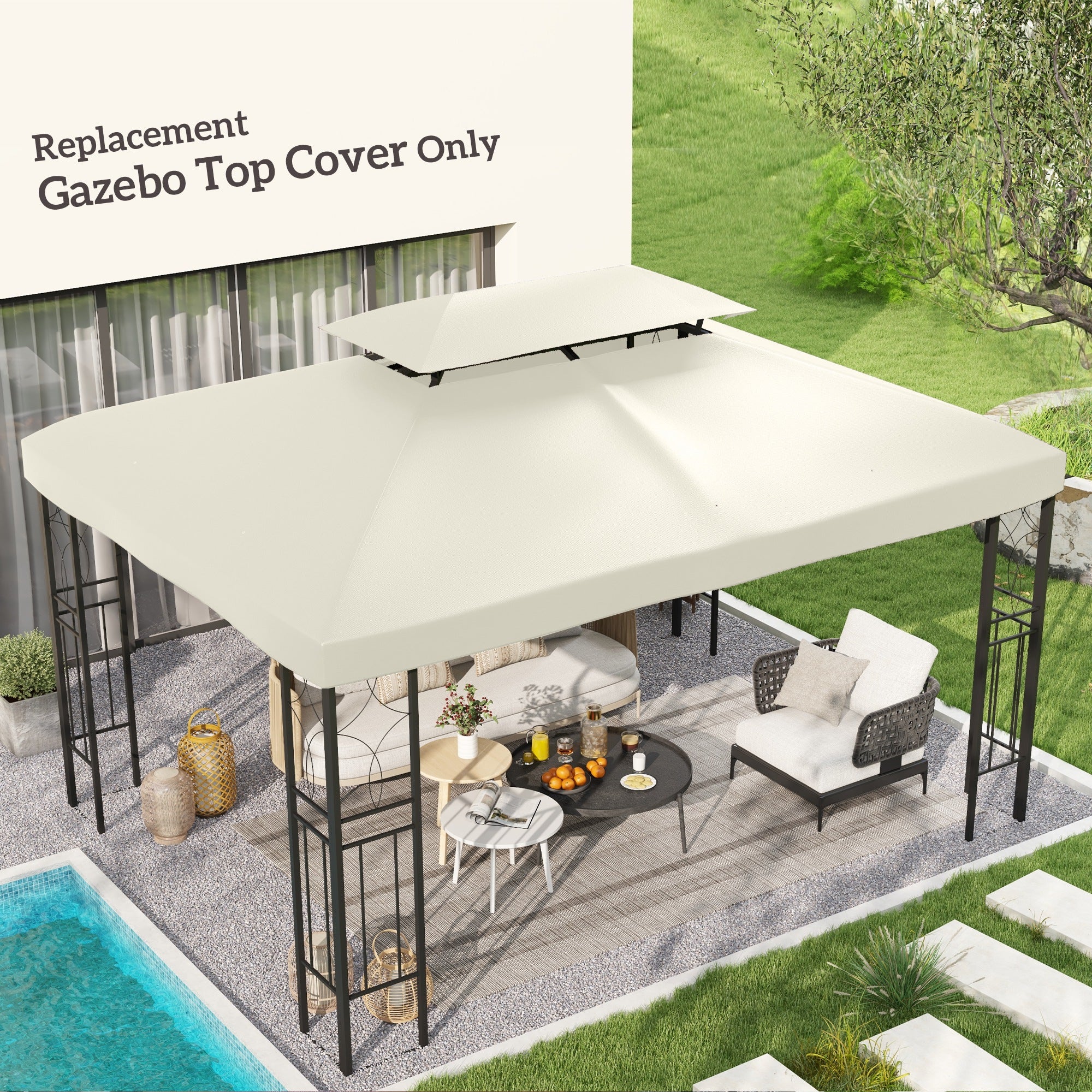 Canopie de remplacement Gazebo pour le modèle 84C-101