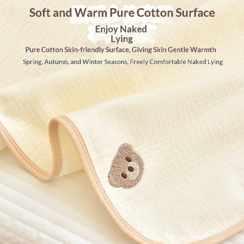 Bébé nouveau-né Pure coton imperméable couches changement Pad