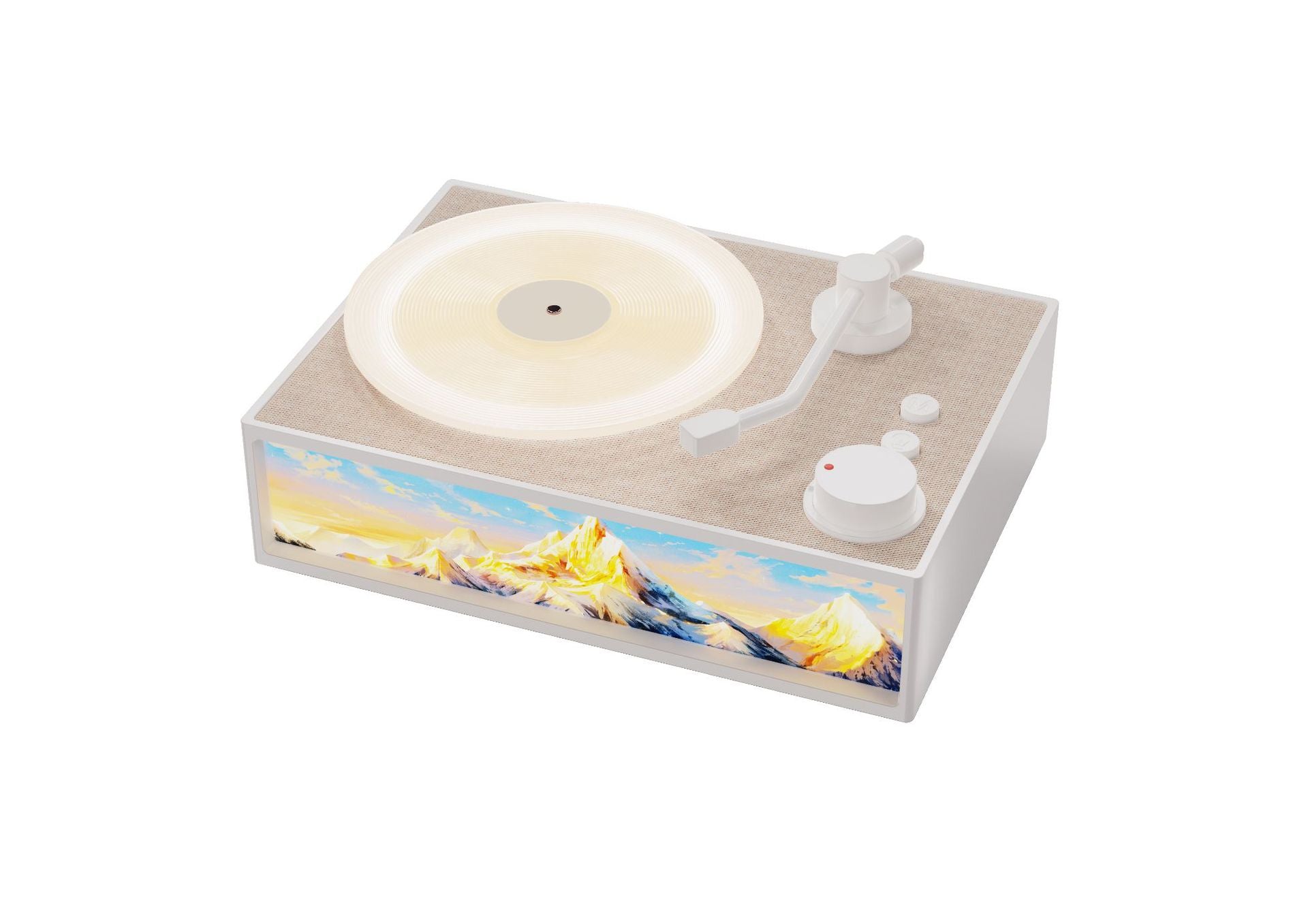 Parfum de bureau Haut-parleur Bluetooth vinyle