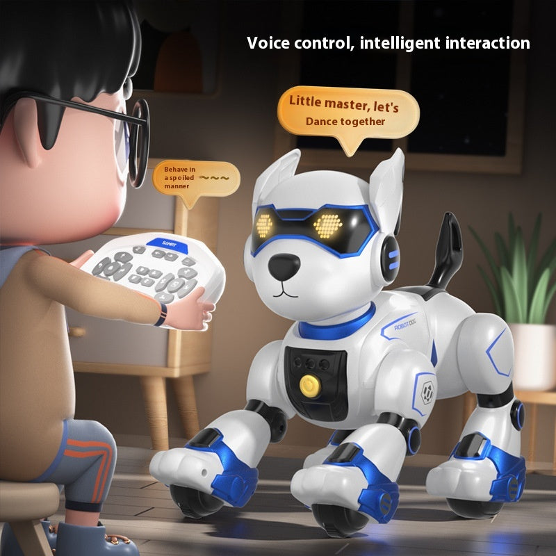 Jouet de contrôle de la voix des enfants Robot Dog Intelligent